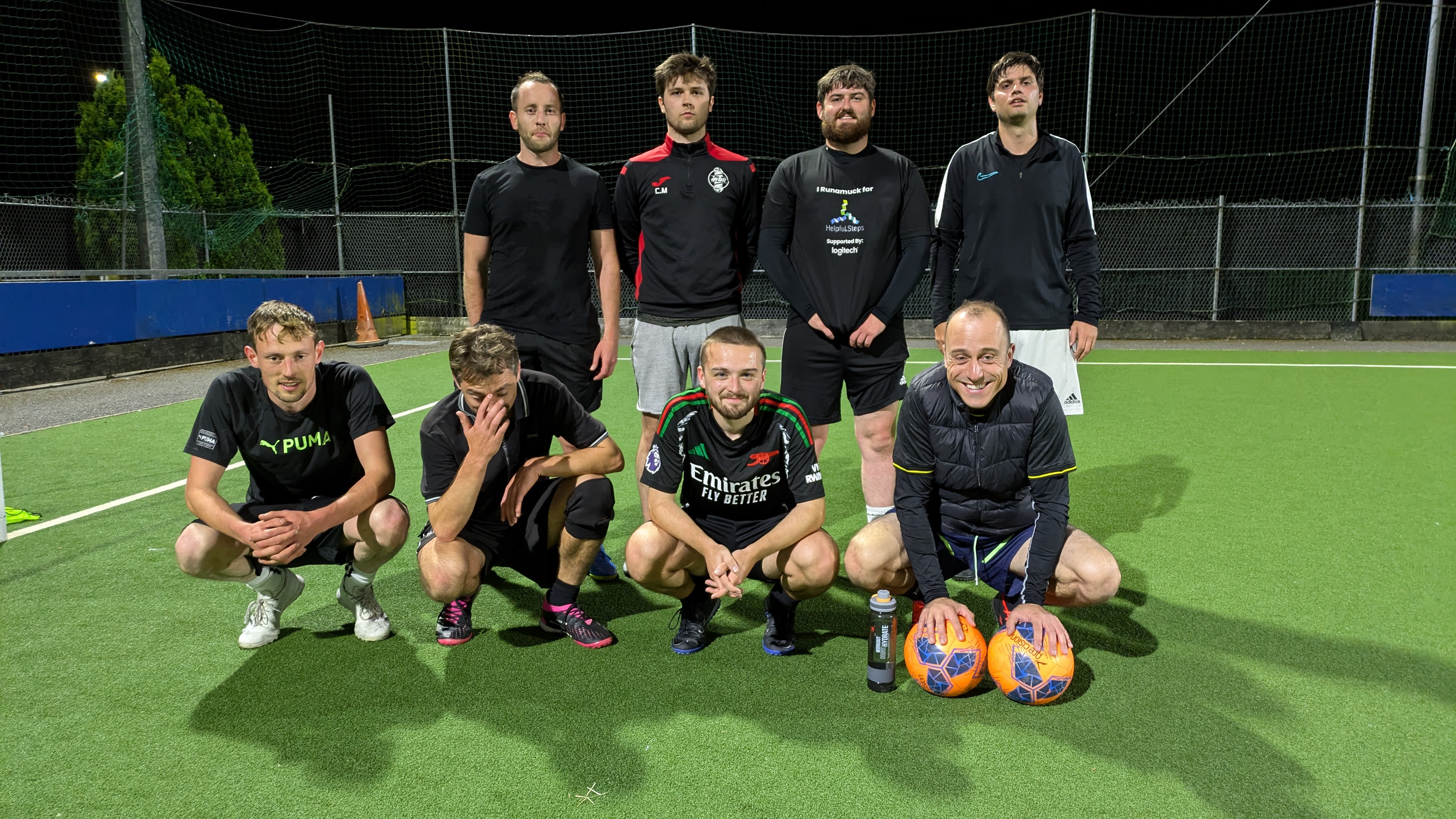 footy.ie soccer in cork team photo