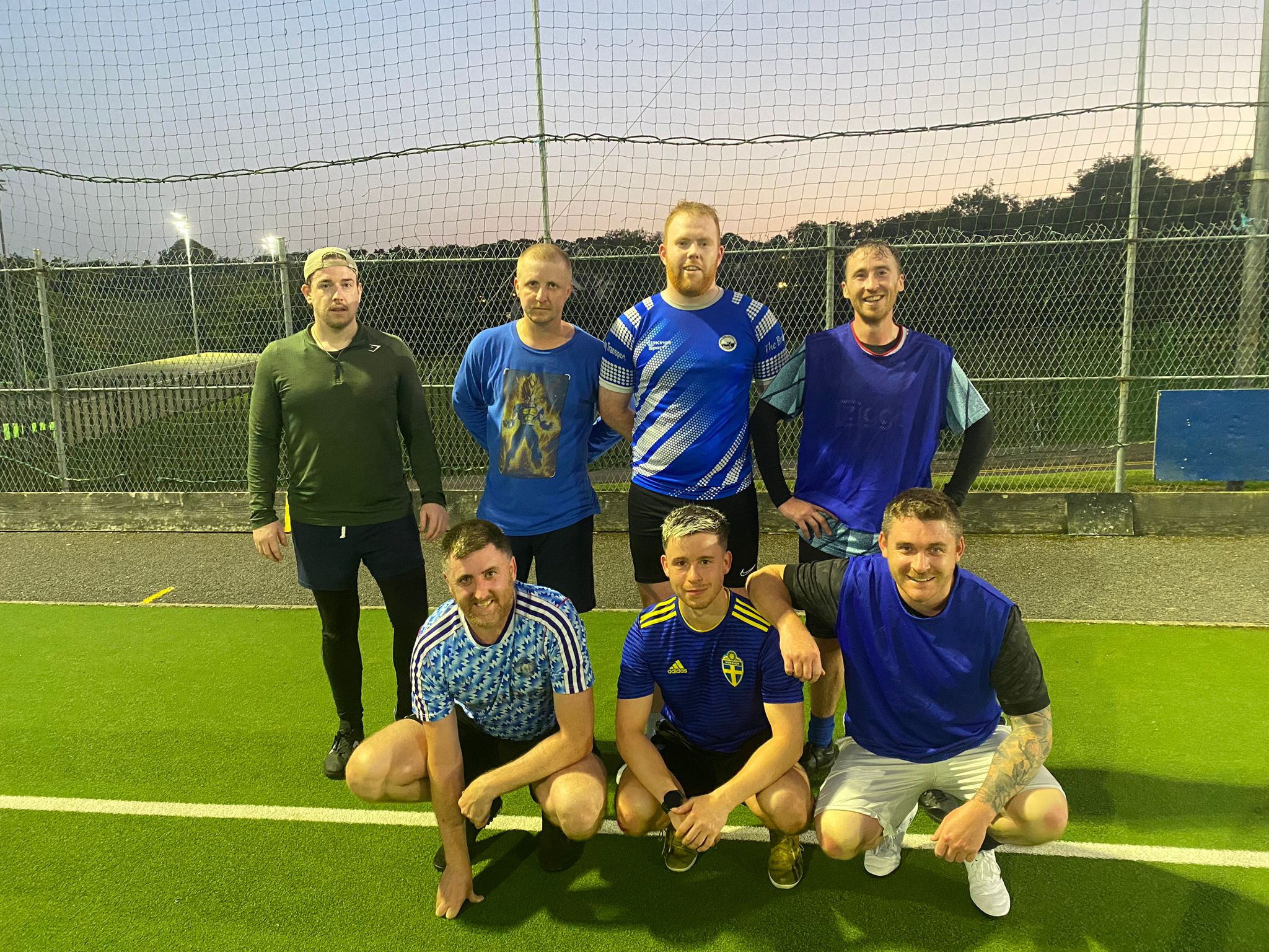 footy.ie soccer in cork team photo