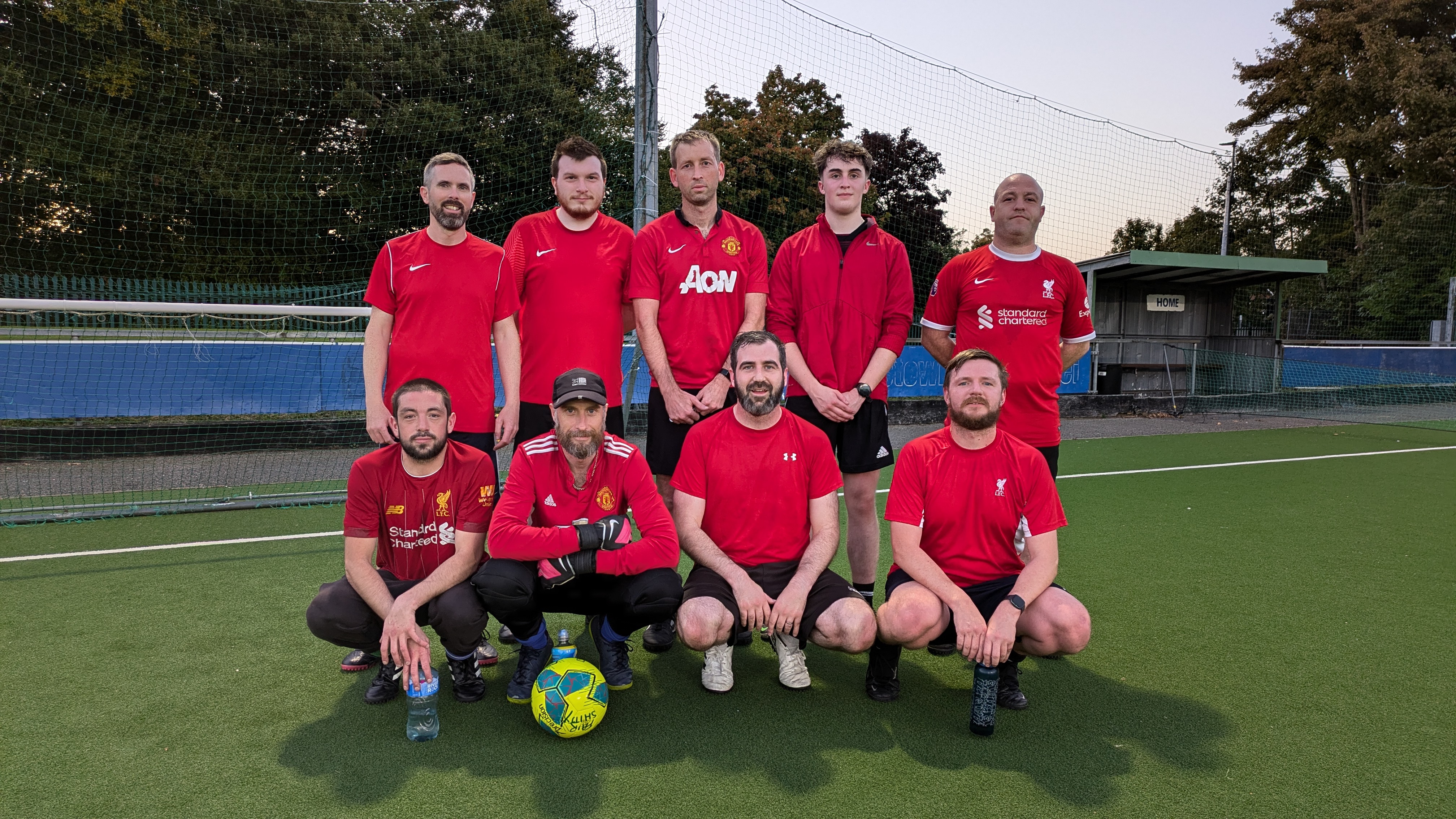 footy.ie soccer in cork team photo