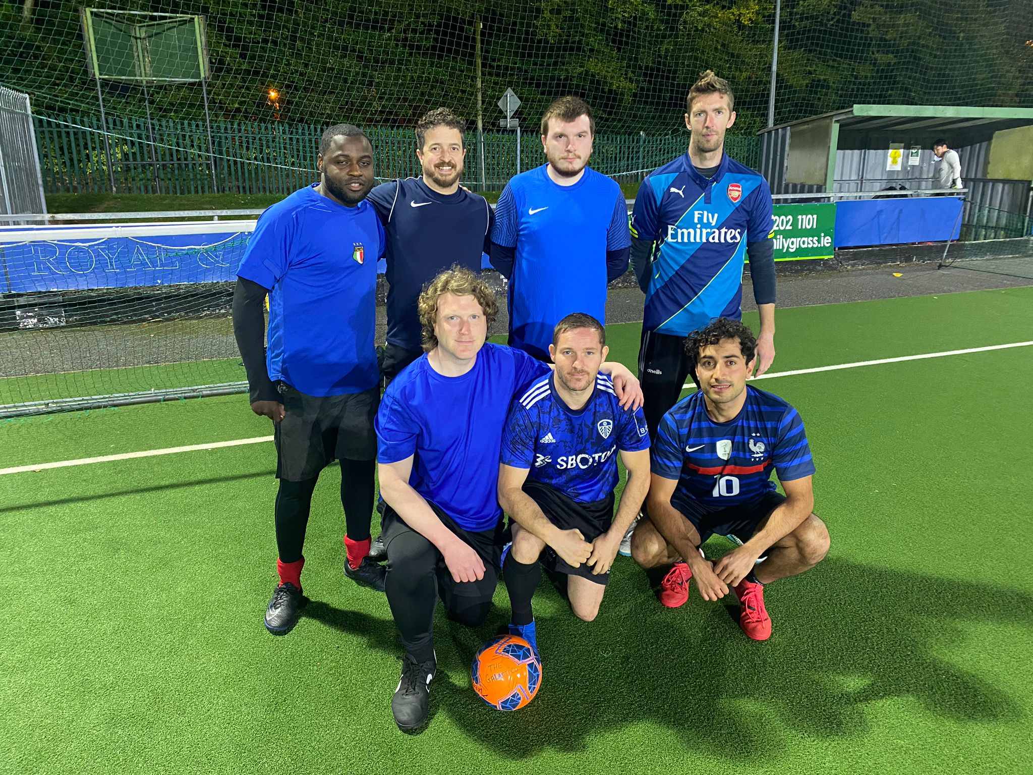 footy.ie soccer in cork team photo