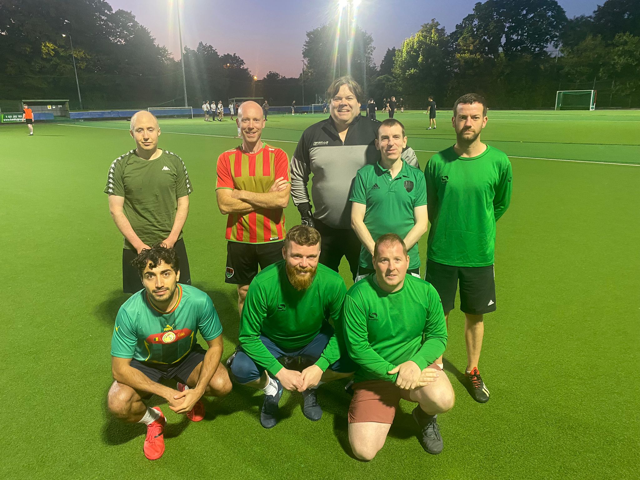 footy.ie soccer in cork team photo