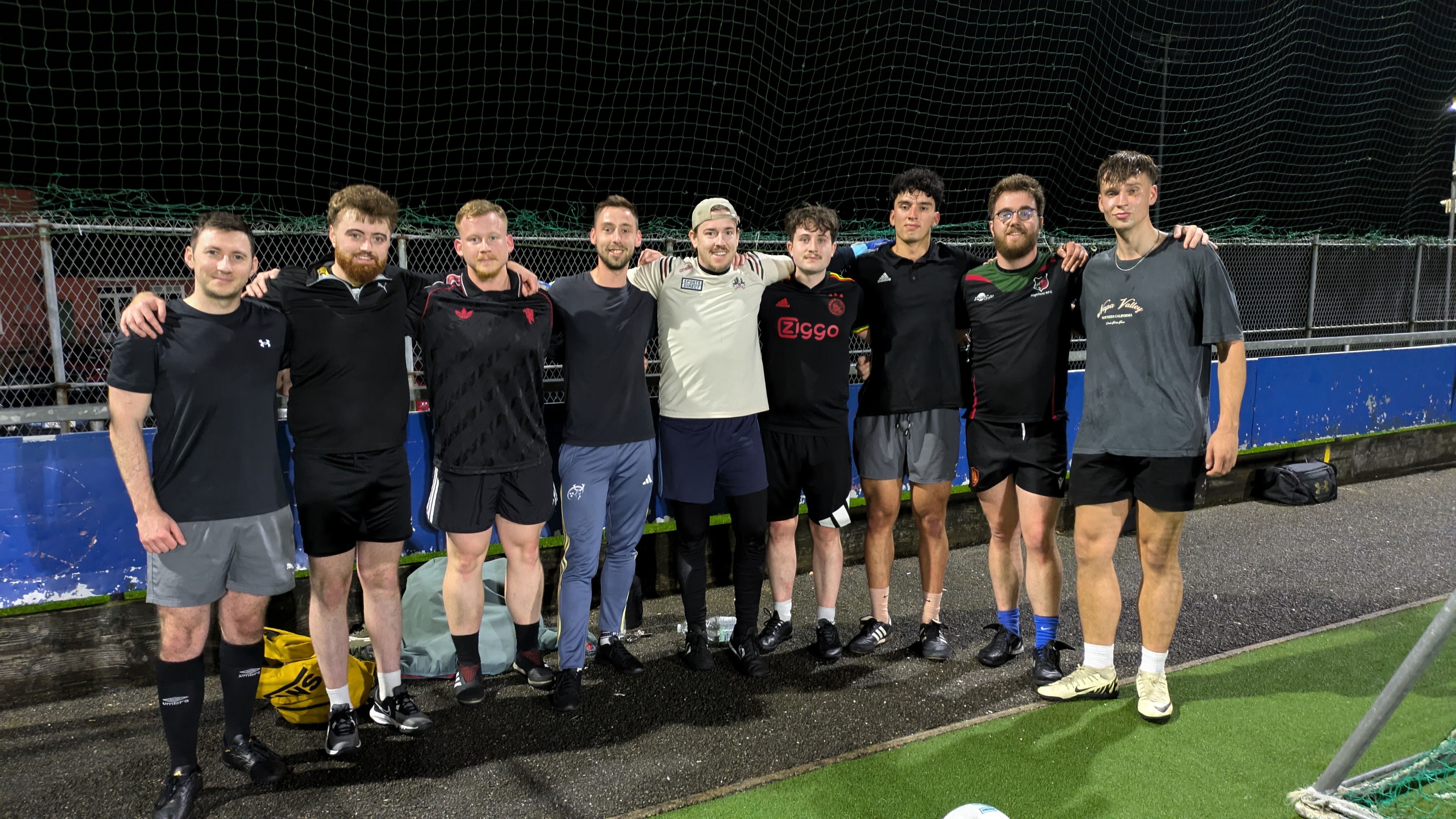 footy.ie soccer in cork team photo