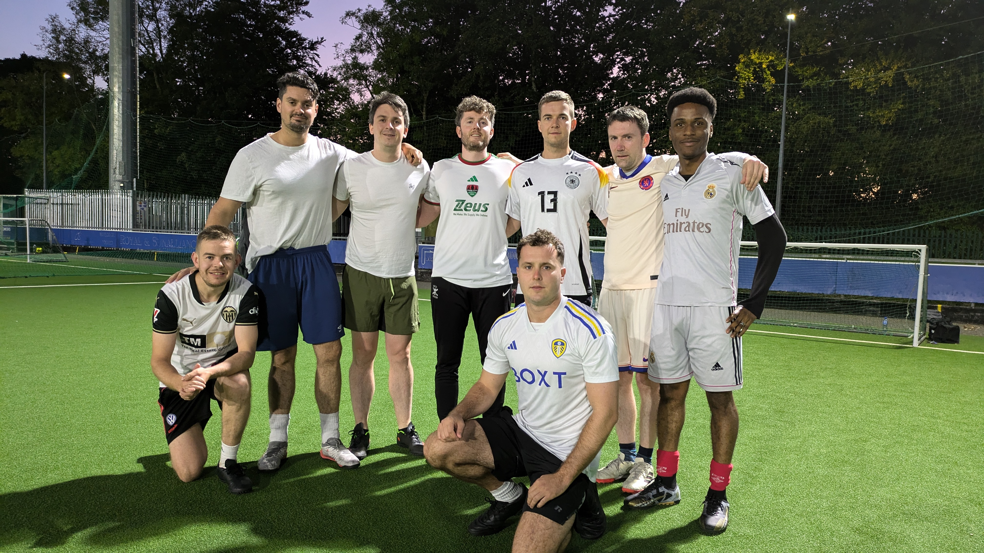 footy.ie soccer in cork team photo