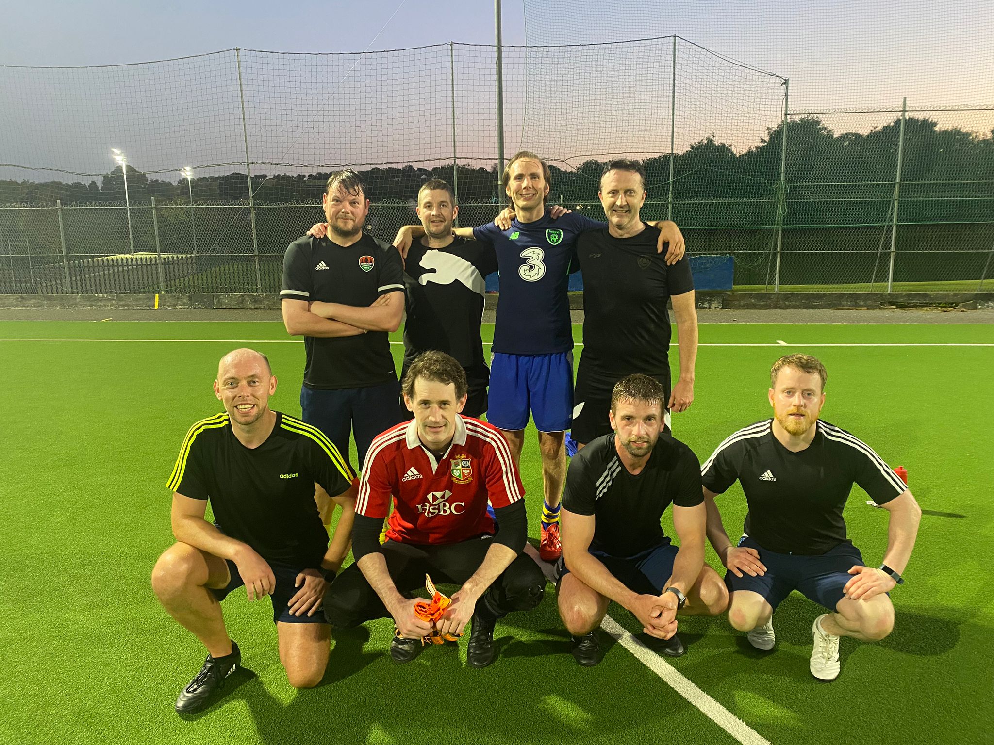 footy.ie soccer in cork team photo