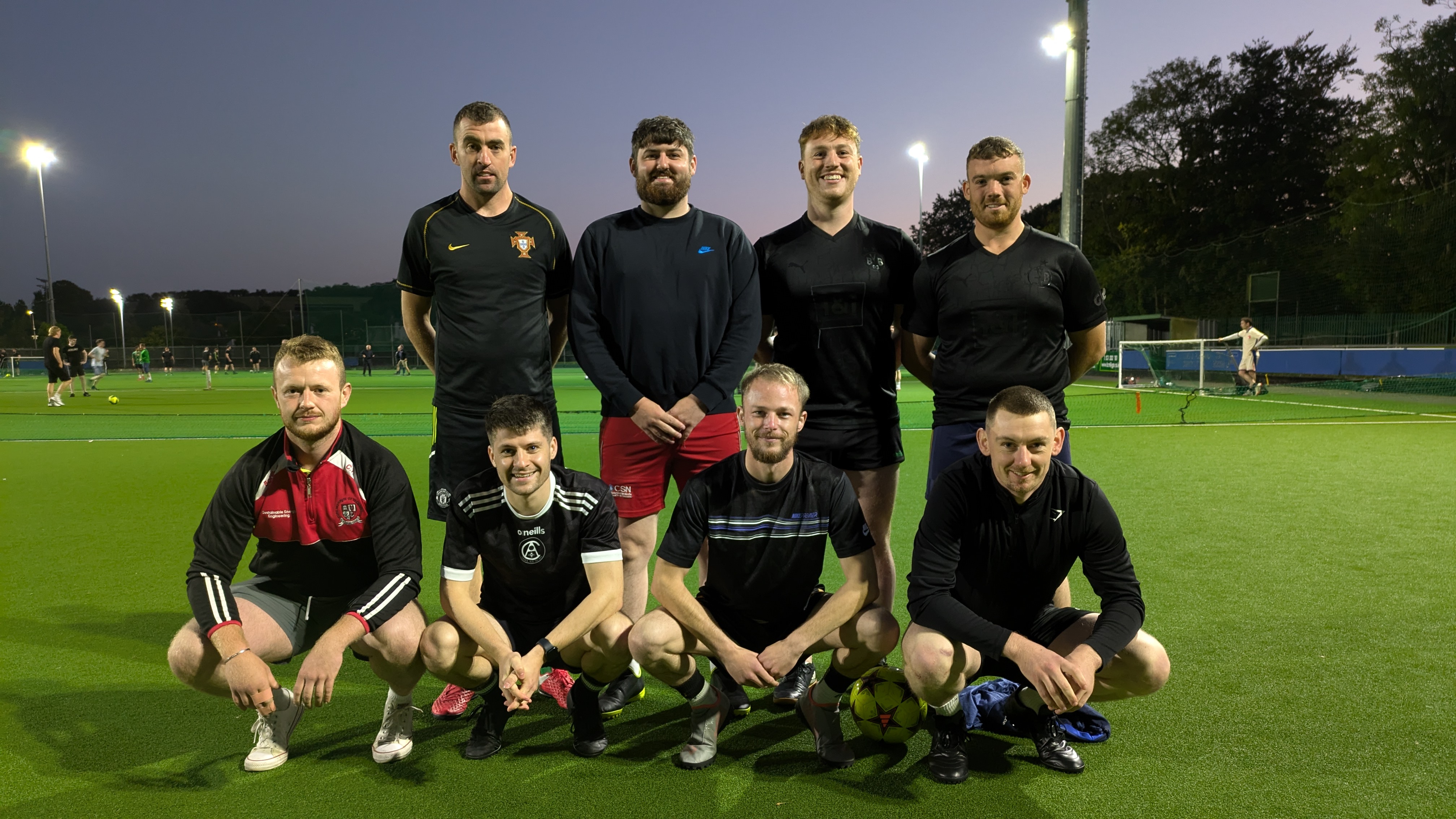 footy.ie soccer in cork team photo