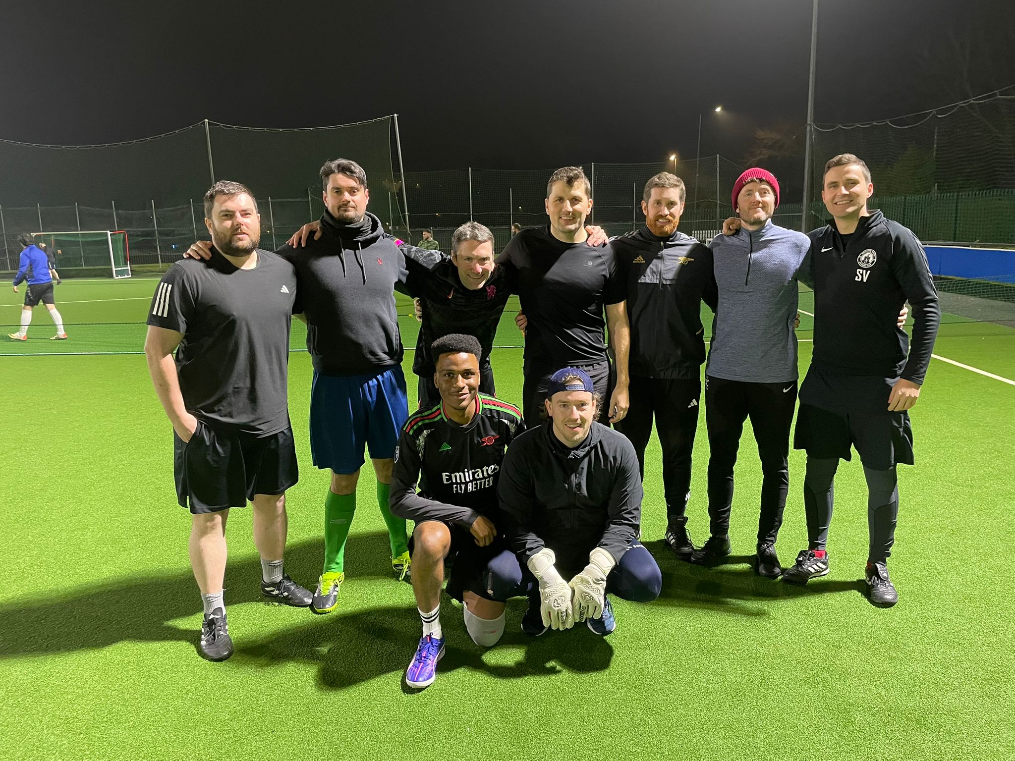 footy.ie soccer in cork team photo