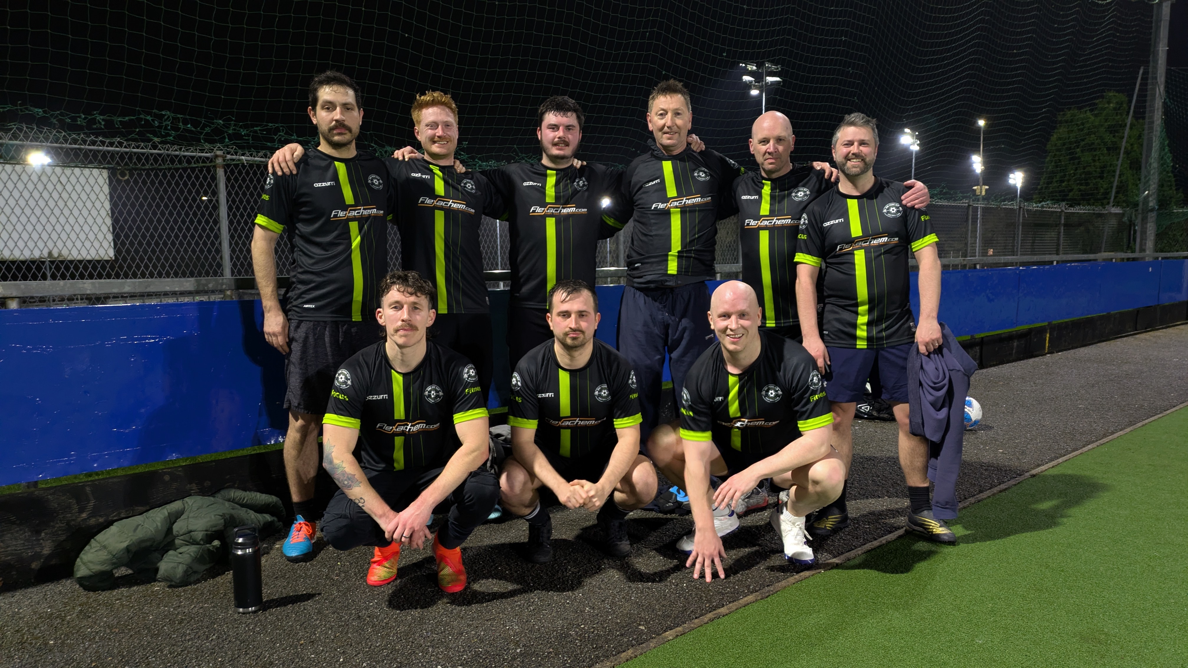 footy.ie soccer in cork team photo