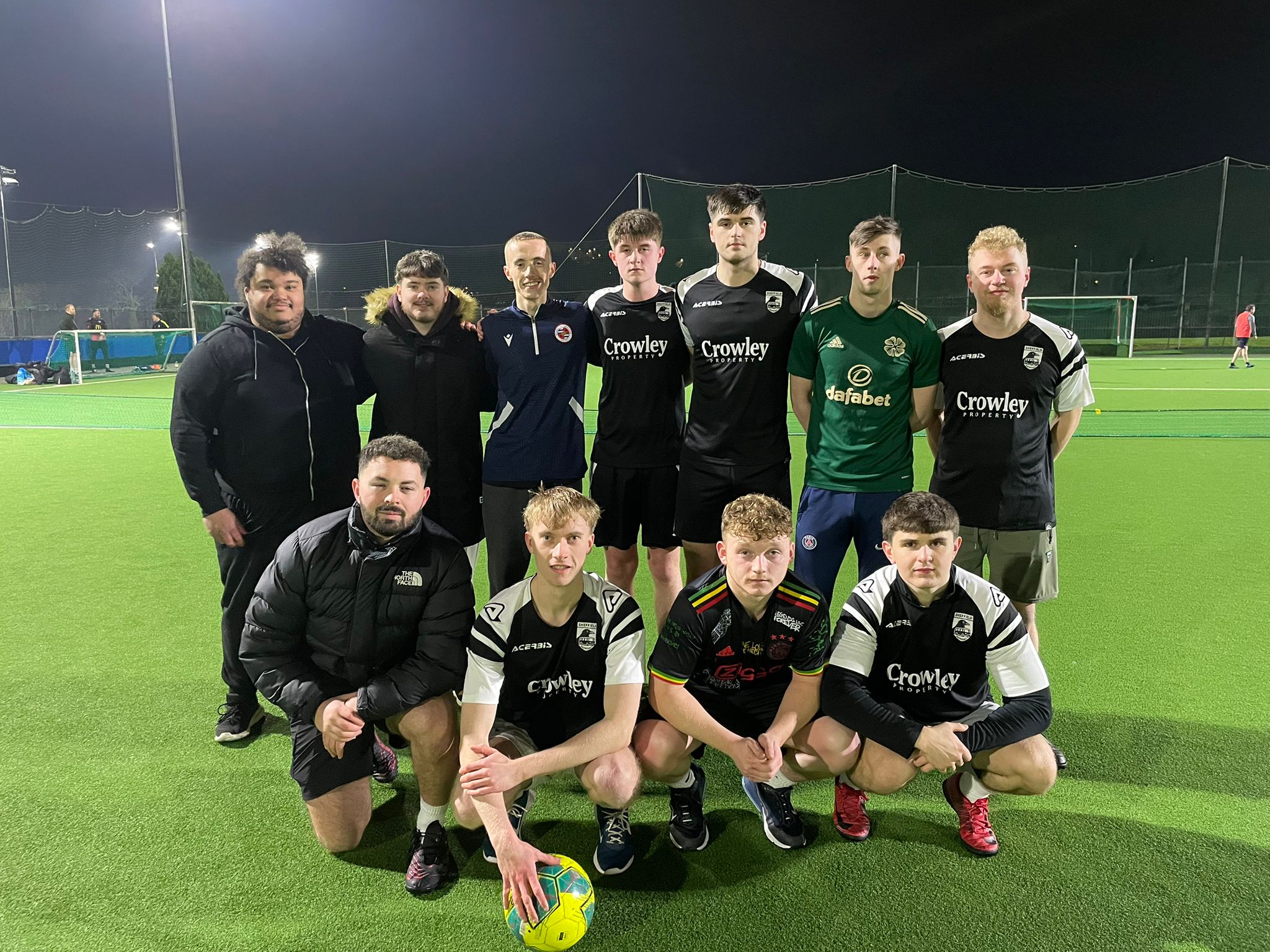 footy.ie soccer in cork team photo