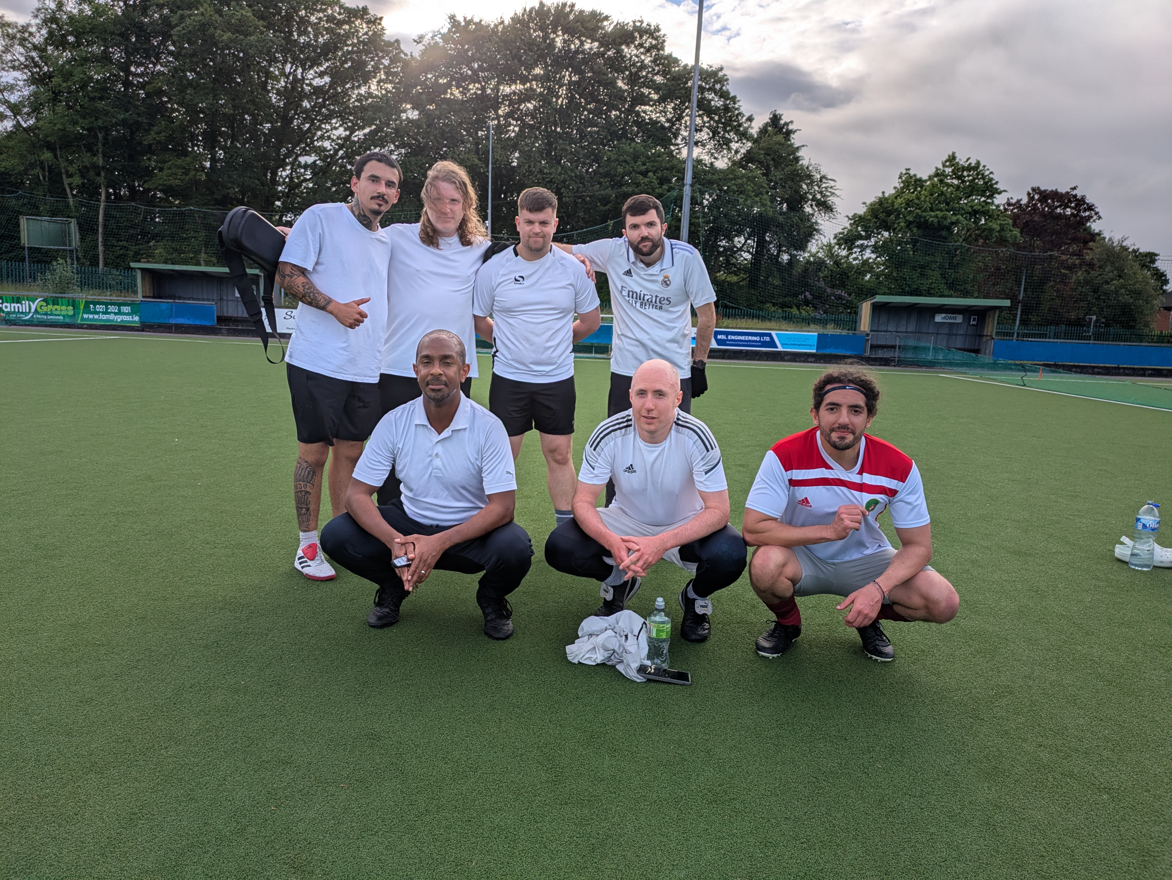 footy.ie soccer in cork team photo