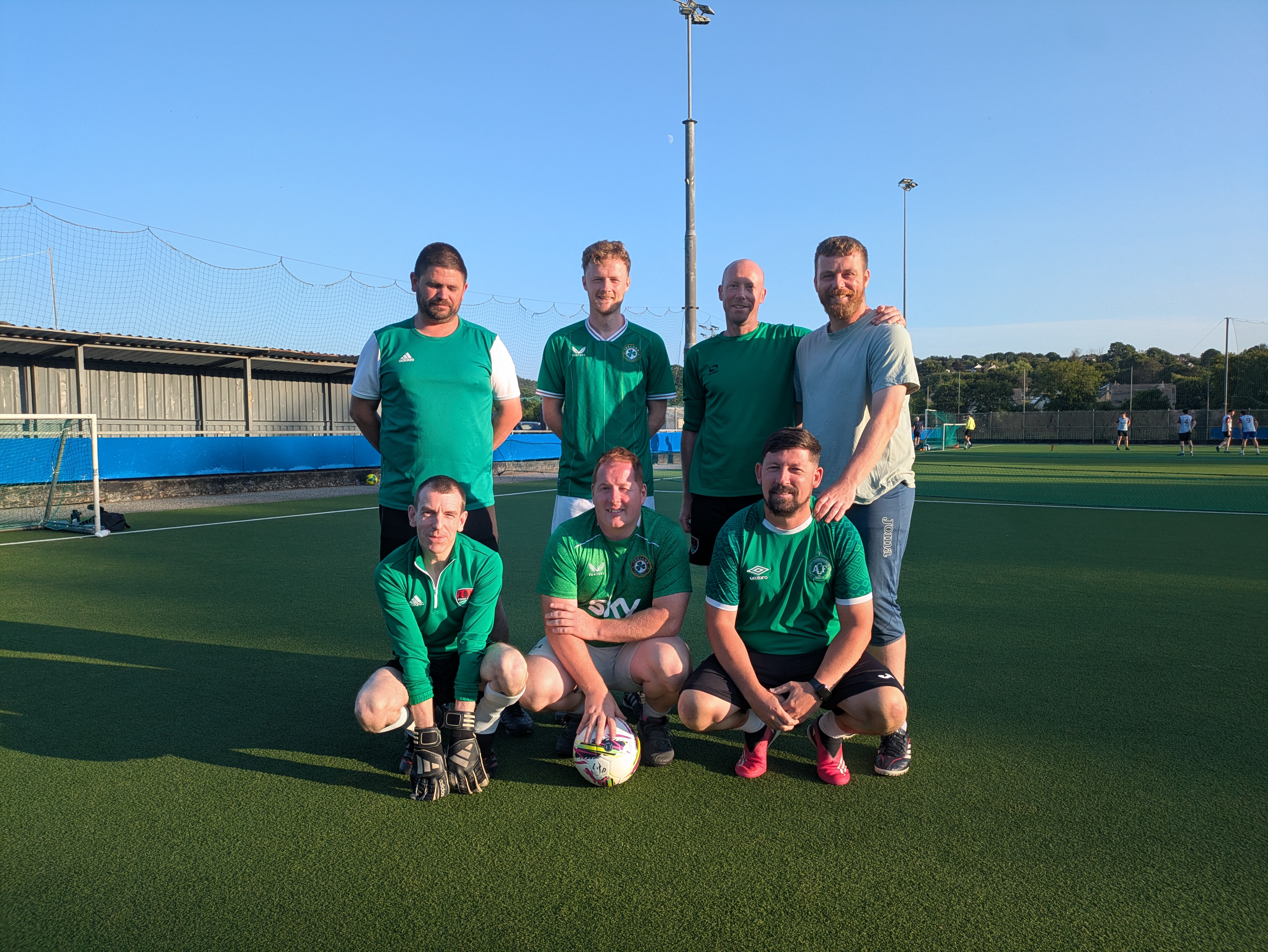 footy.ie soccer in cork team photo