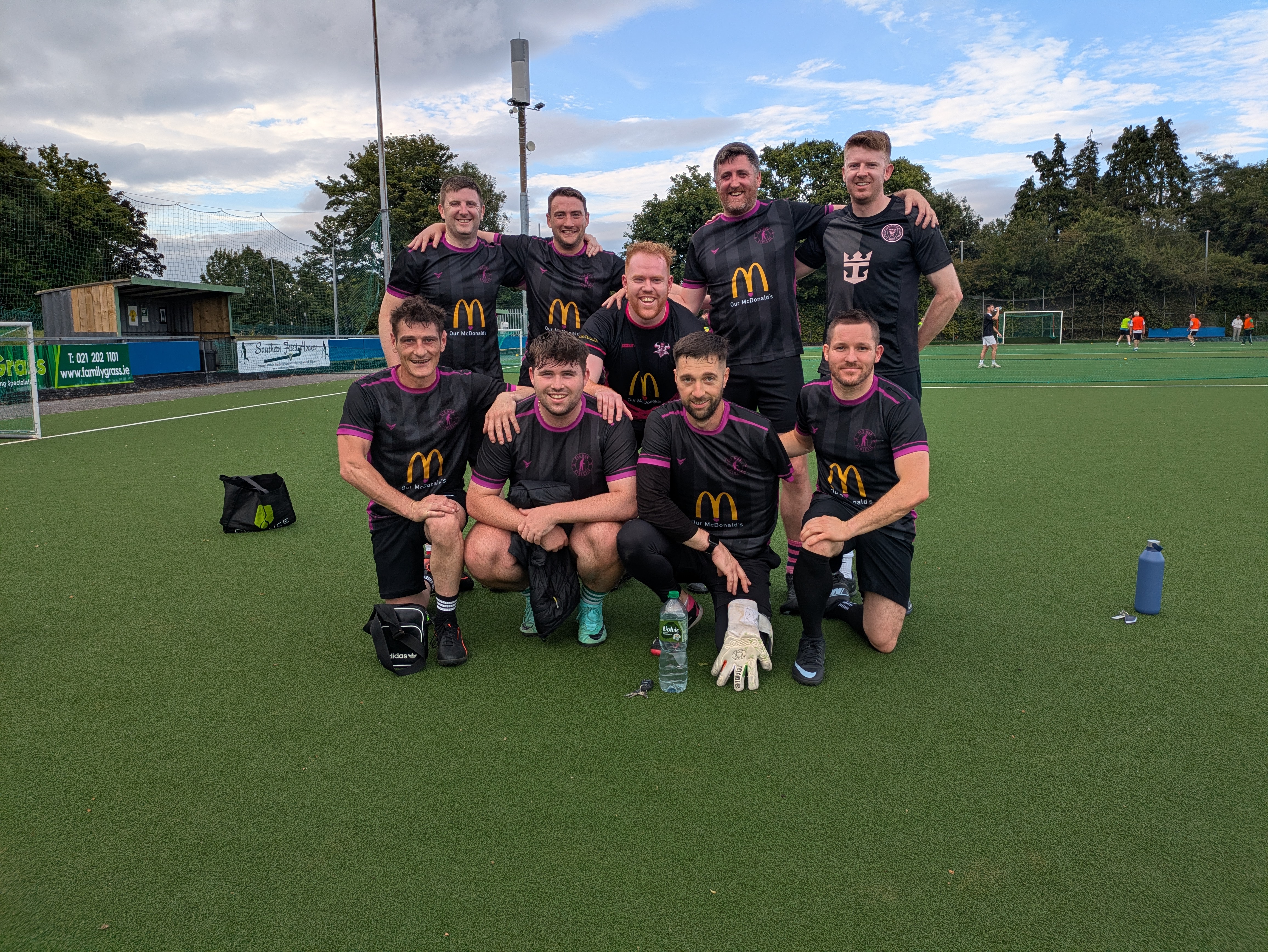 footy.ie soccer in cork team photo