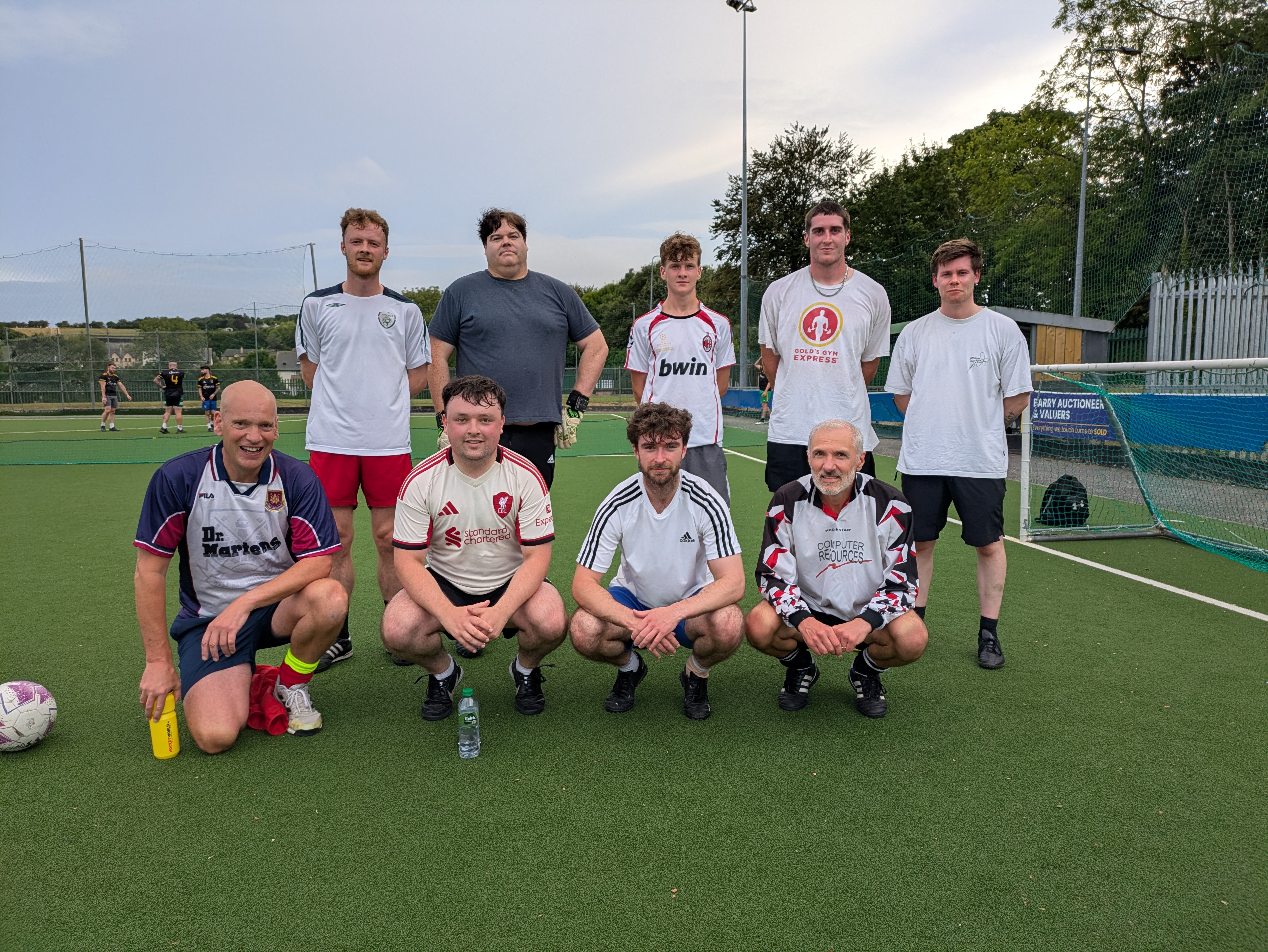 footy.ie soccer in cork team photo