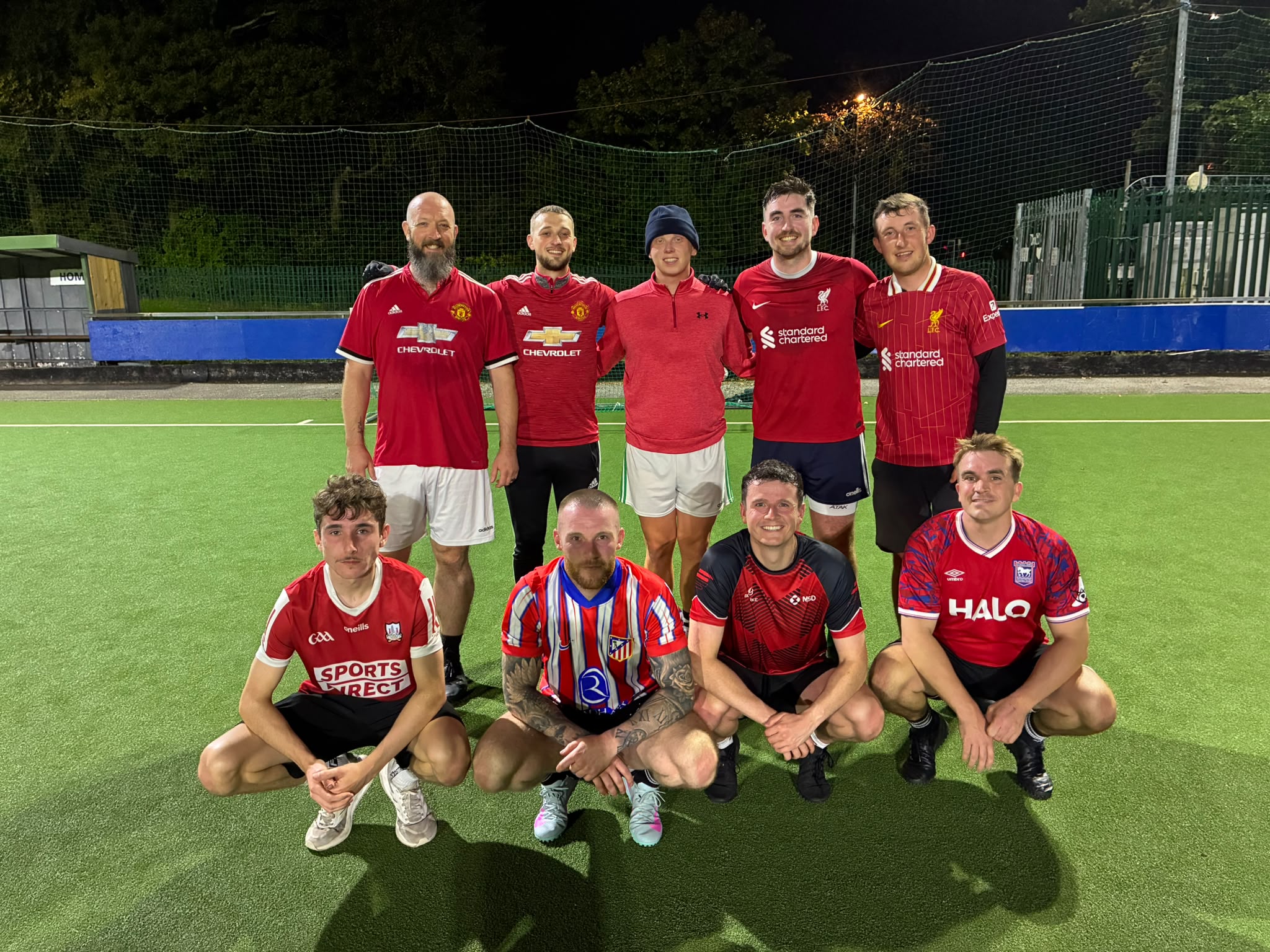 footy.ie soccer in cork team photo