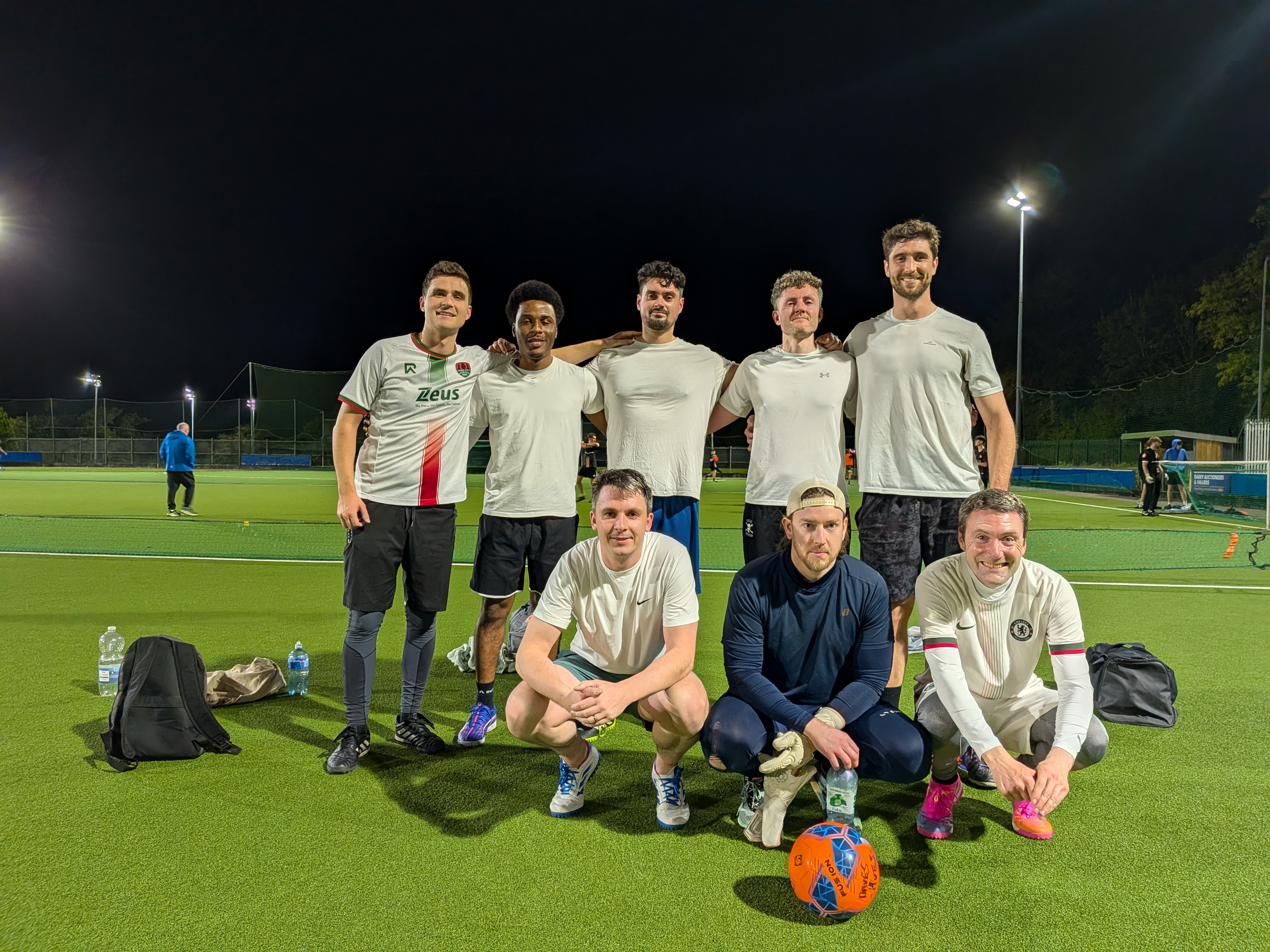 footy.ie soccer in cork team photo