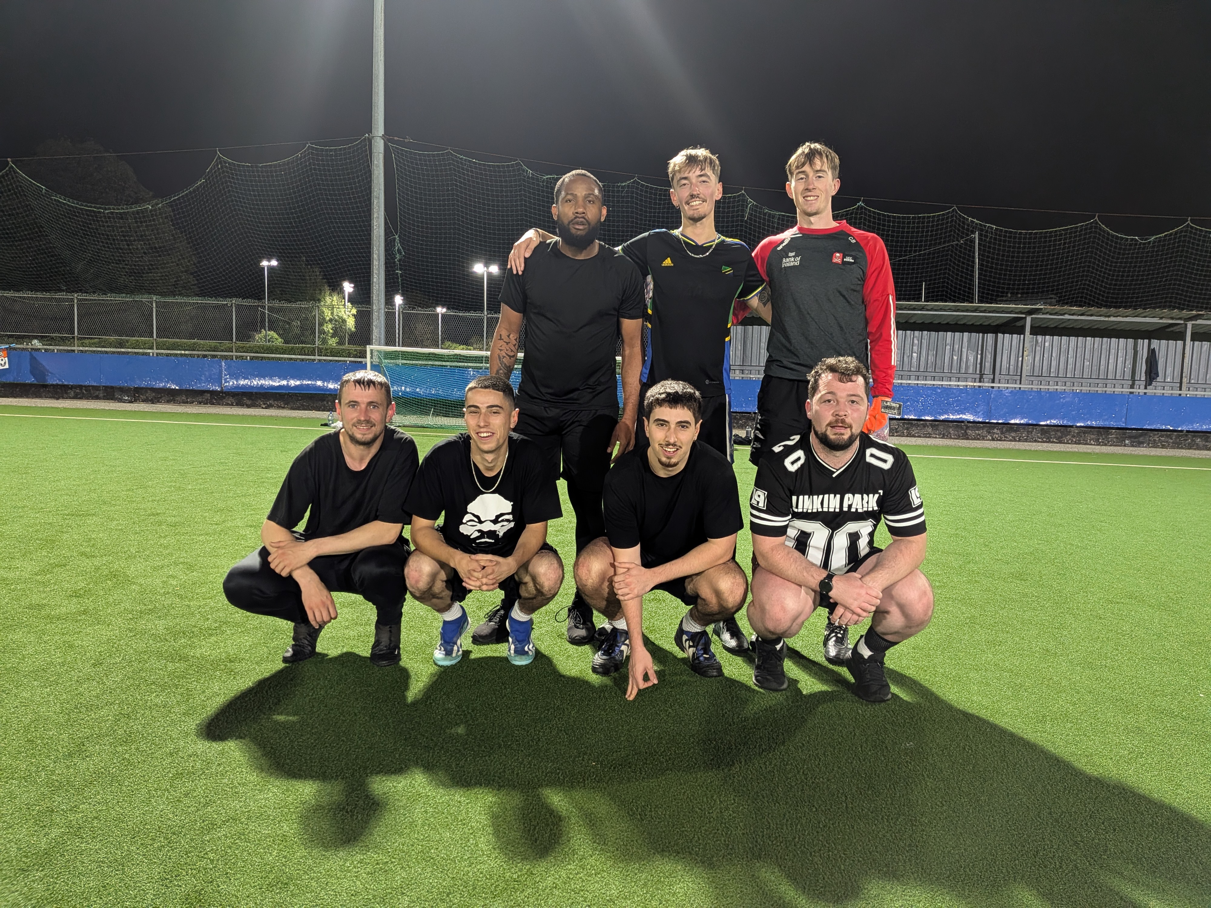 footy.ie soccer in cork team photo