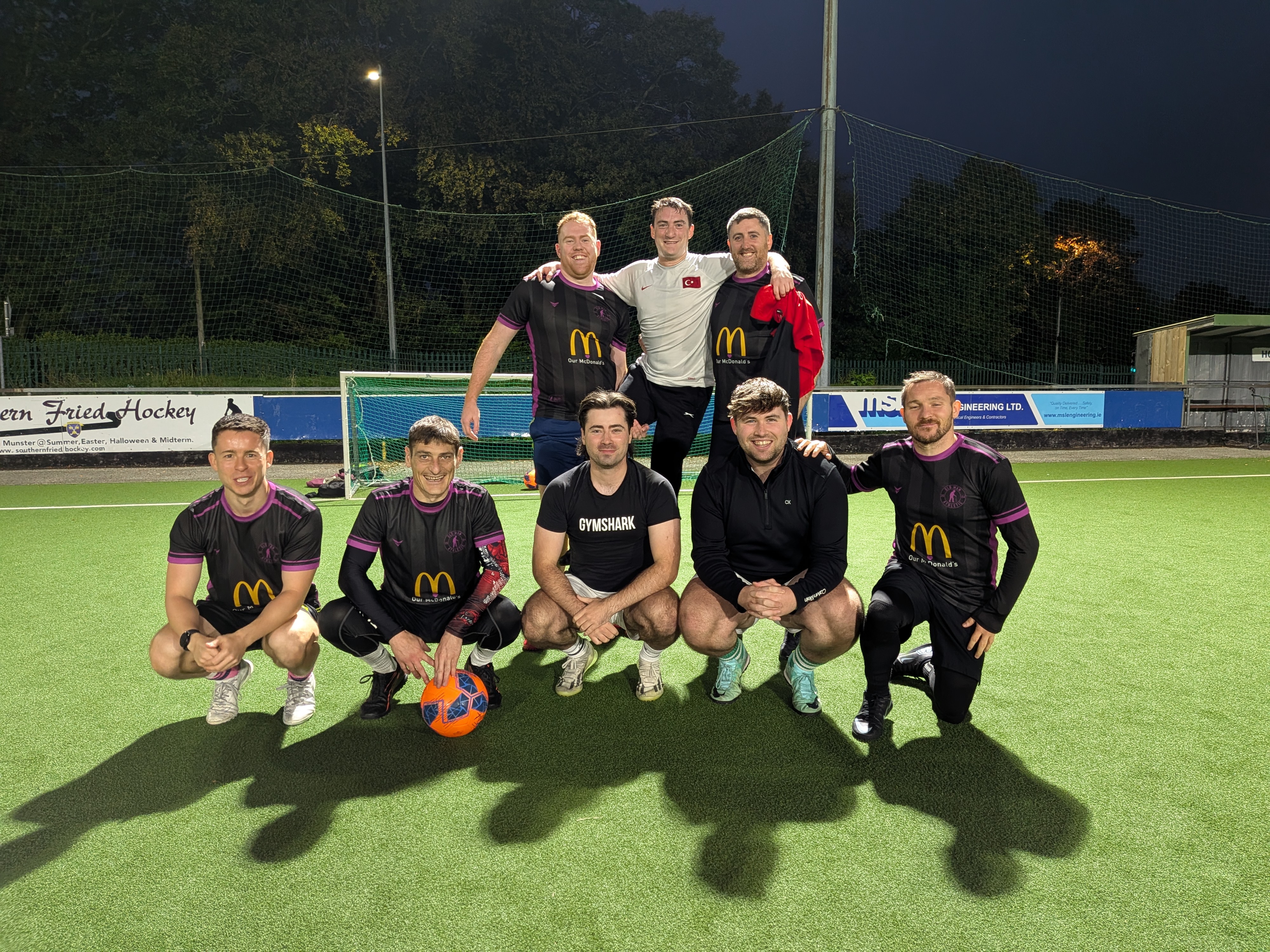 footy.ie soccer in cork team photo