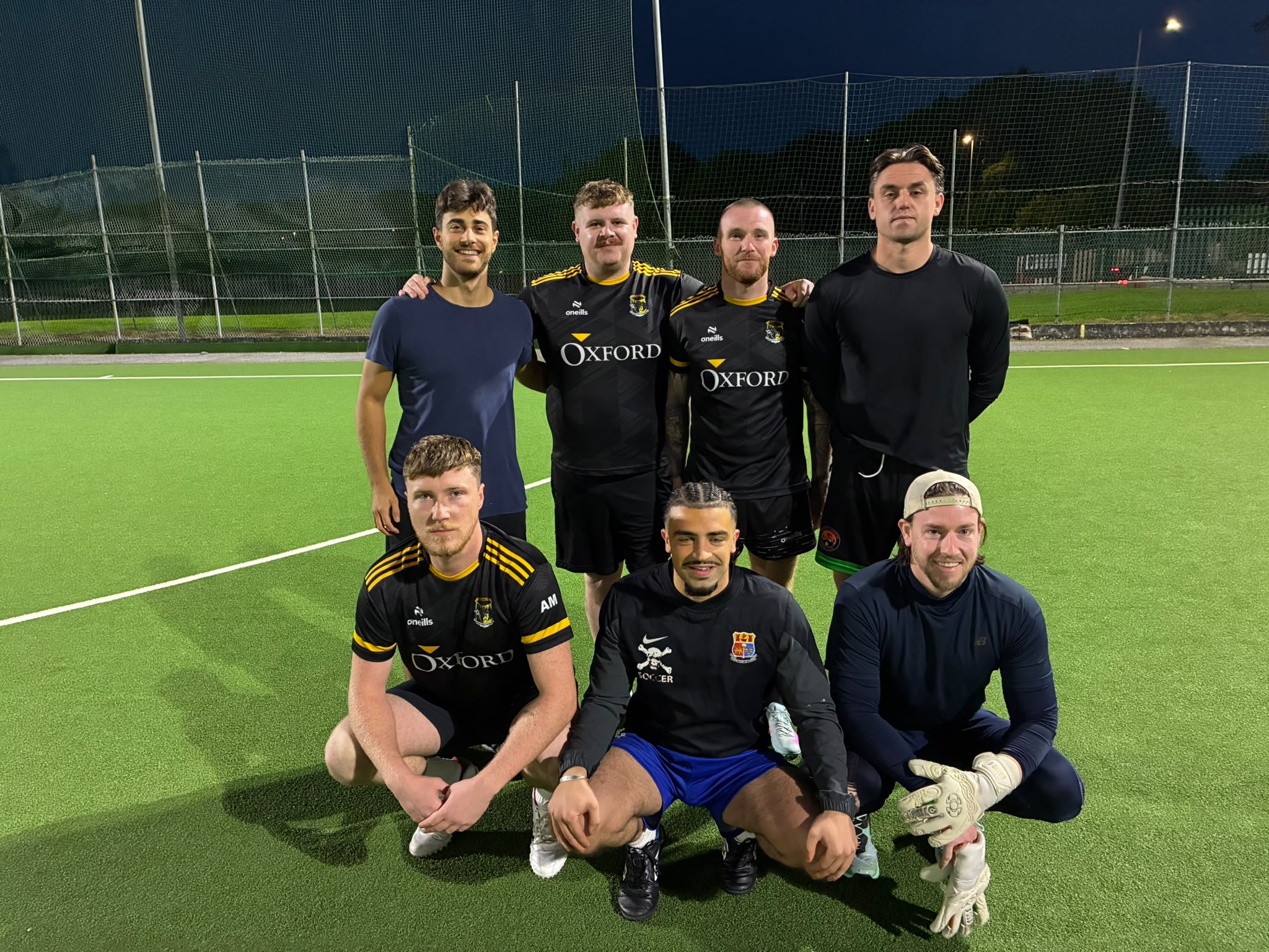 footy.ie soccer in cork team photo
