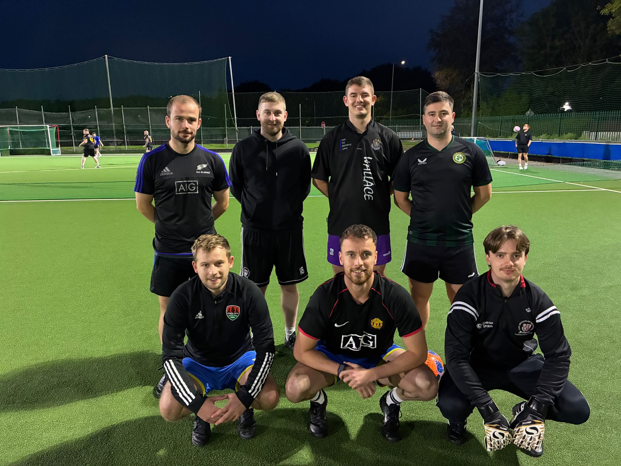footy.ie soccer in cork team photo