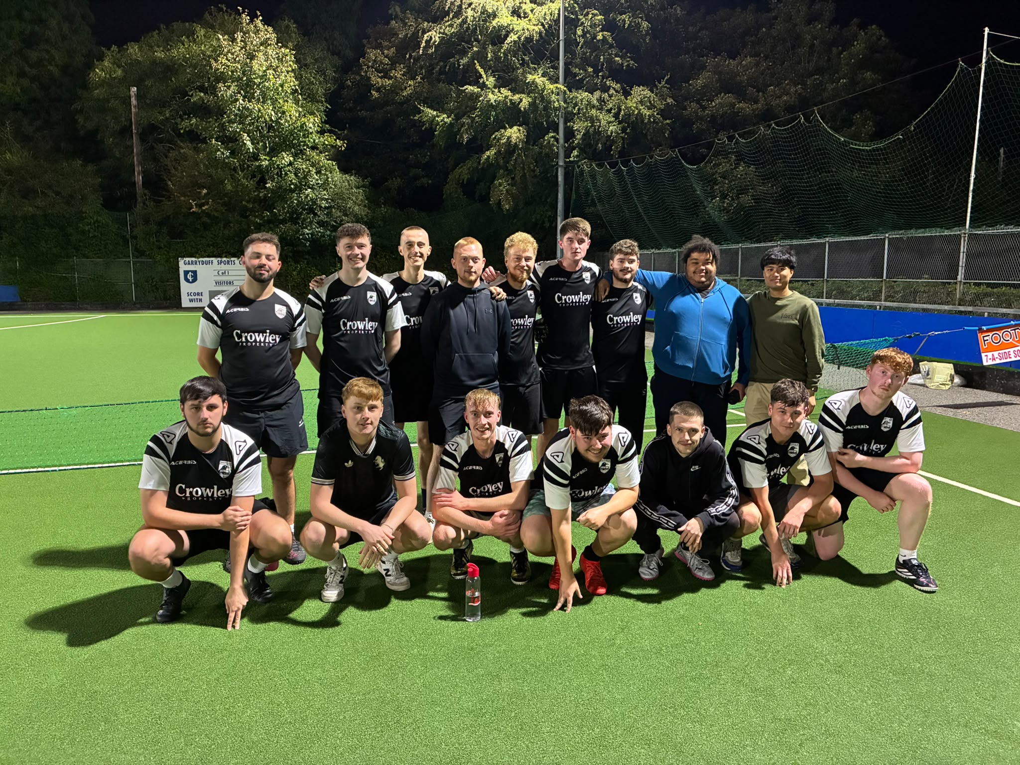 footy.ie soccer in cork team photo