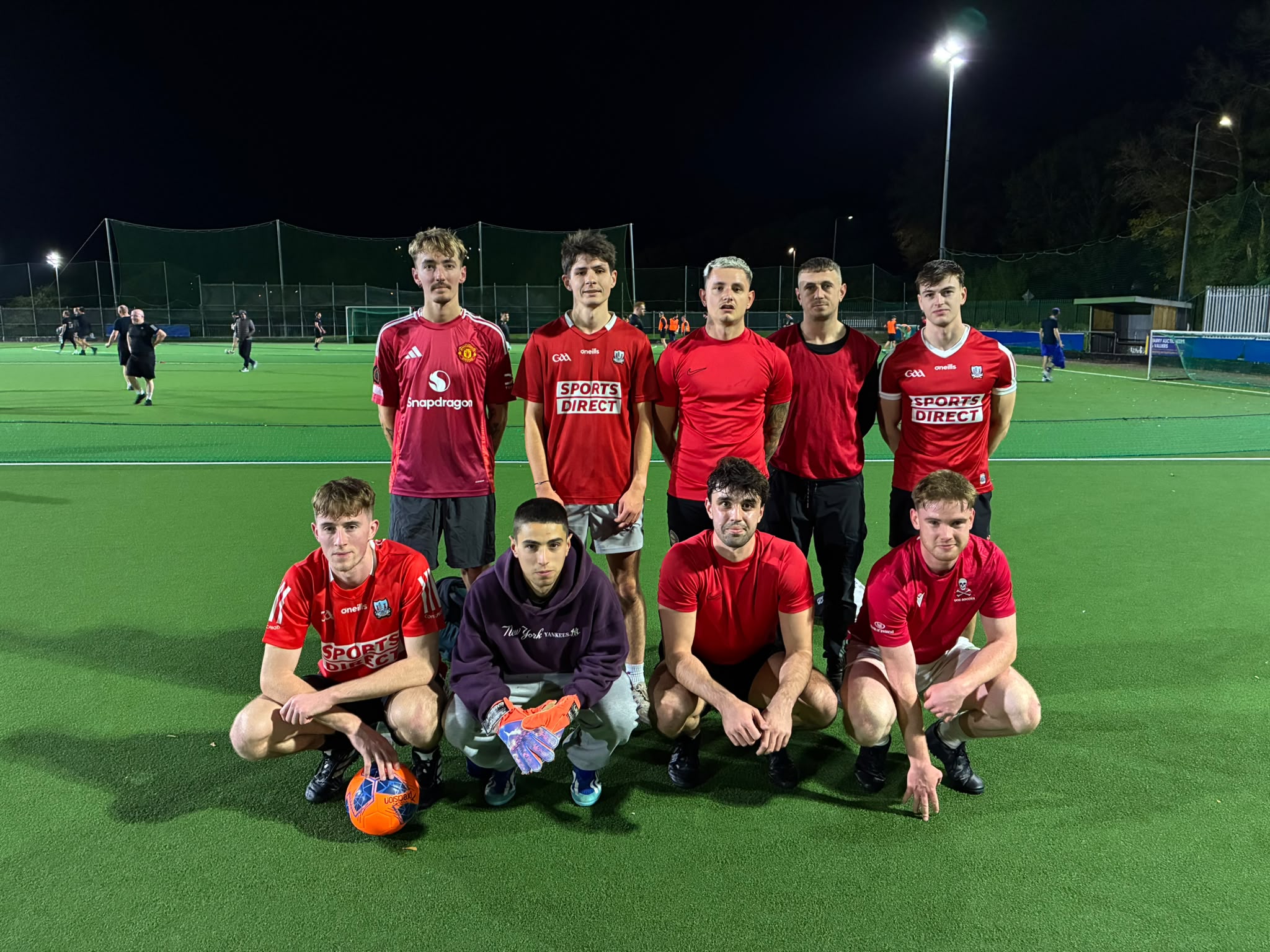 footy.ie soccer in cork team photo