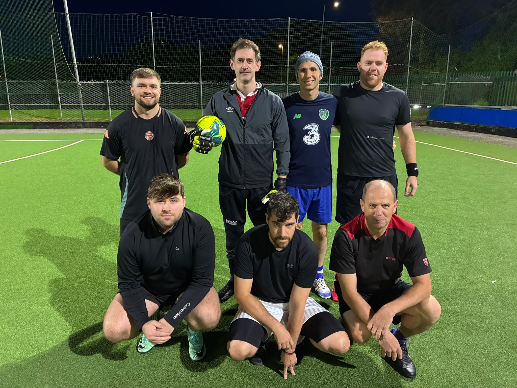 footy.ie soccer in cork team photo