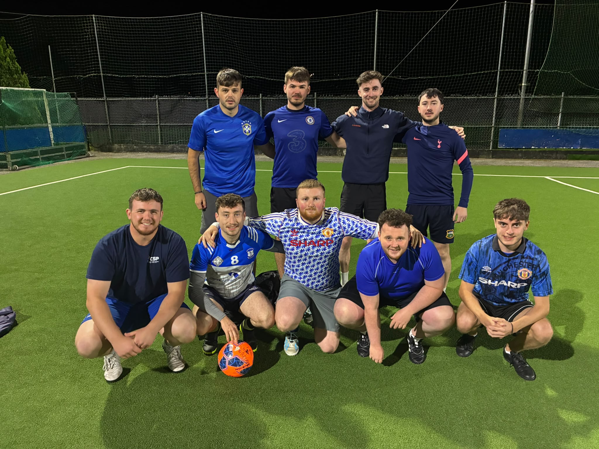 footy.ie soccer in cork team photo